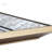 Silver Glass Framed Accent Mirror-335717969-379832866