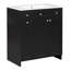 Meuble-lavabo 30 po avec lavabo en céramique-454334087