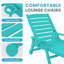 Chaise Adirondack d'extérieur Grzedzinska-346948082