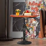 Julyana Solid Wood Top End Table