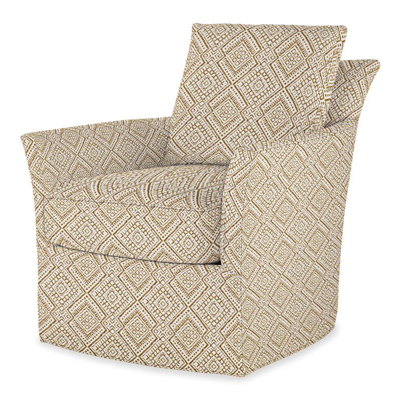 Trent Swivel Chair In 71551L12, Perigold Iguazu Camel