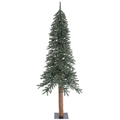 Natural Bark Alpine Easy Set-Up 7' Pine Christmas Tree