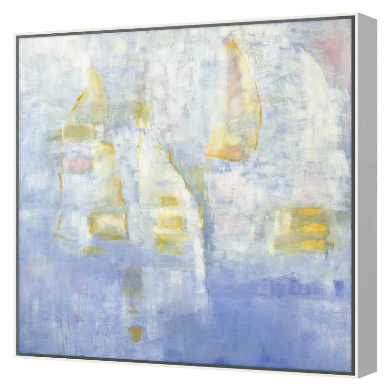 Regatta 3 Print by Sheryl Westergreen, 30" H x 30" W, White