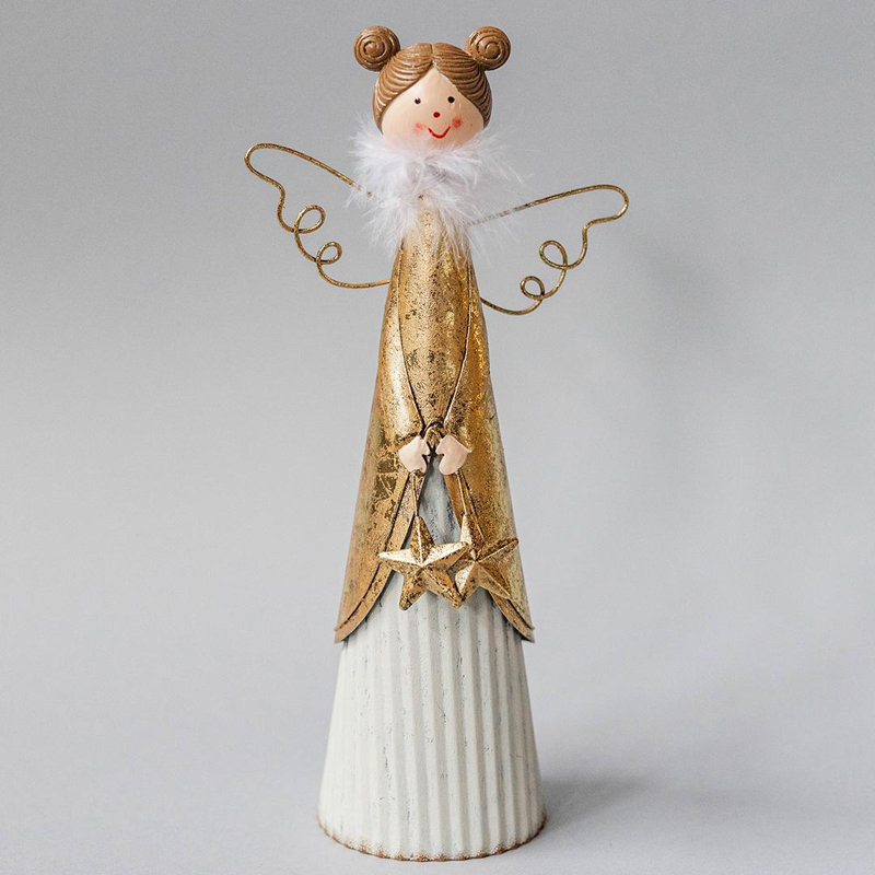 Angel Holding Stars Figurine