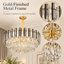 Boody 10 - Light Crystal Chandelier