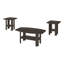 Ensemble de table, ensemble 3 pièces, café, bout, côté, décor, salon, stratifié, transitionnel-1895897761
