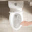 Toilette allongée une pièce à double chasse 1,1 / 1,6 GPF à hauteur allongée ADA avec siège à fermeture douce, chasse 1000MG-121551826