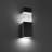 Monarch LED Wall Light-69528391-69528392