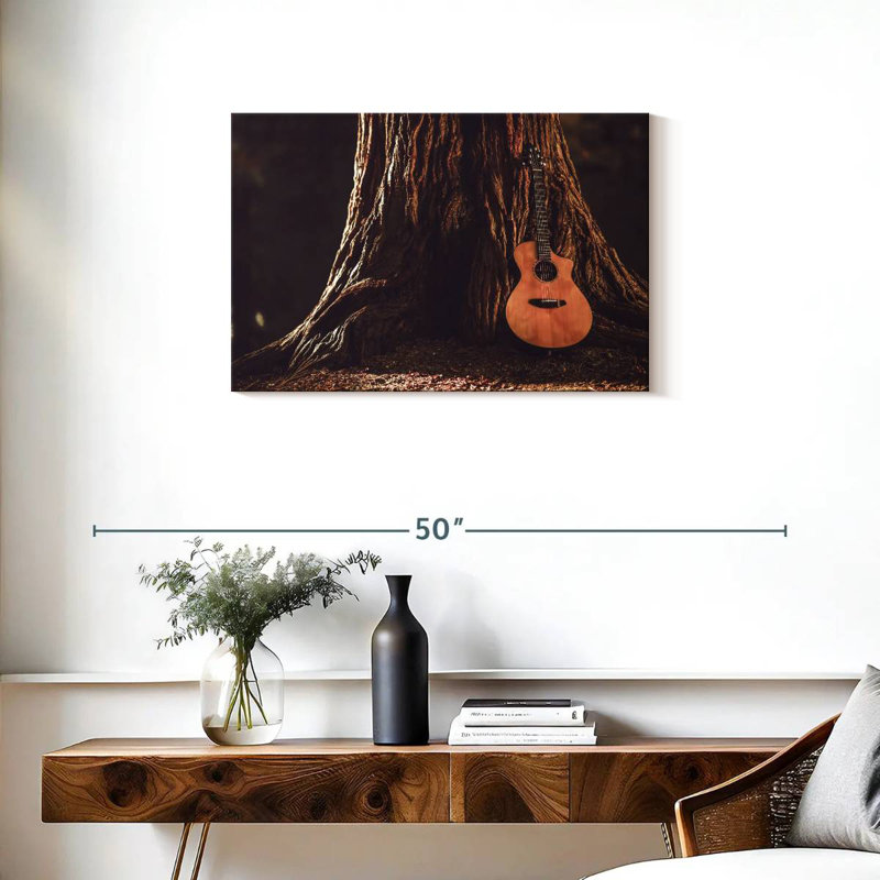 Abarca Forest Acoustic Guitar, 20" H x 30" W