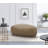 Kartikeya Leather Ottoman