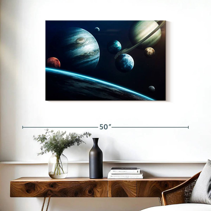 Nos planètes du système solaire, H 24 po x l 36 po