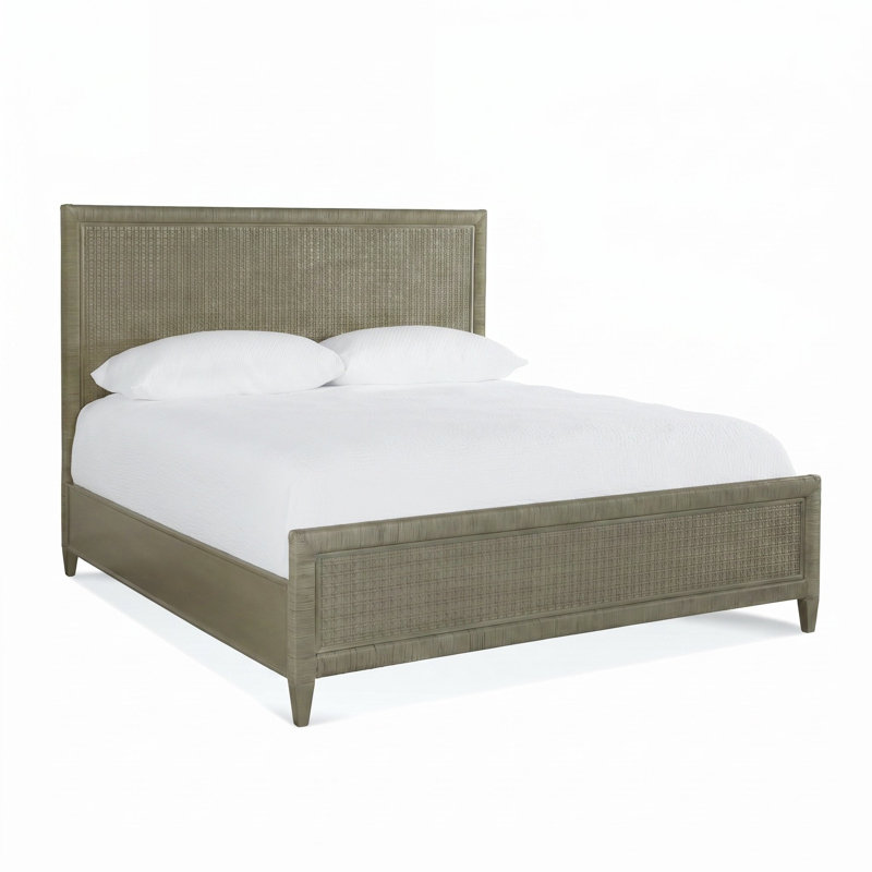 Monterey Woven Bed, King, Mushroom