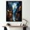 Impression sur toile de la ville de Strasbourg en France I