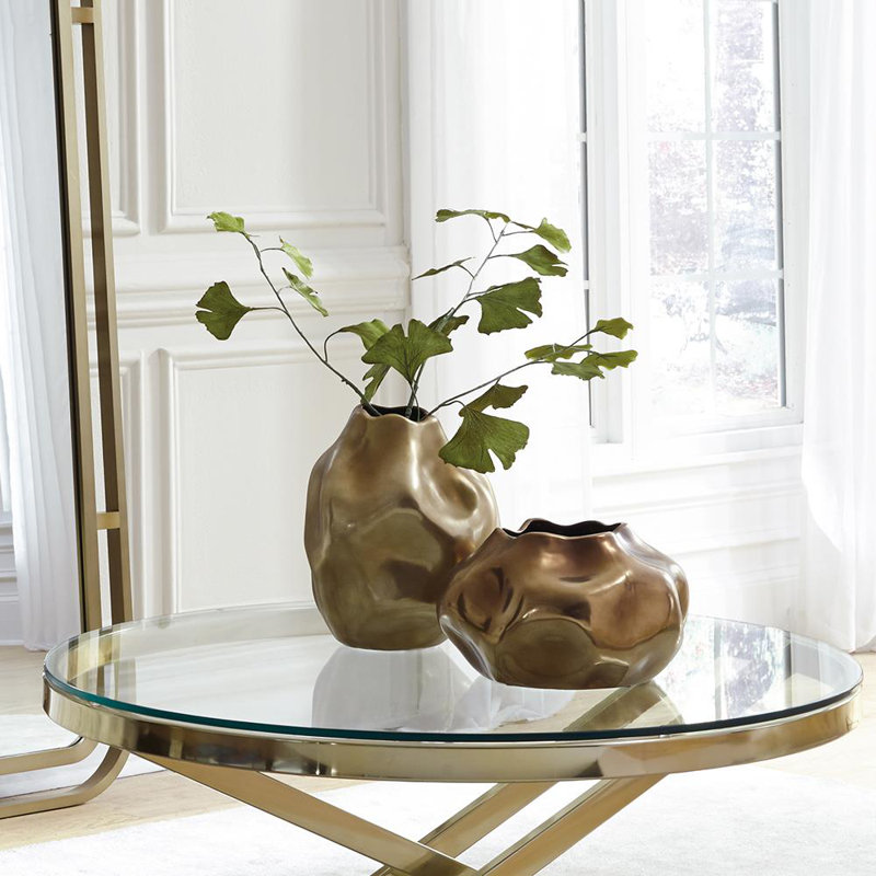 Tanis 7'' Handmade Ceramic / Porcelain Table Vase