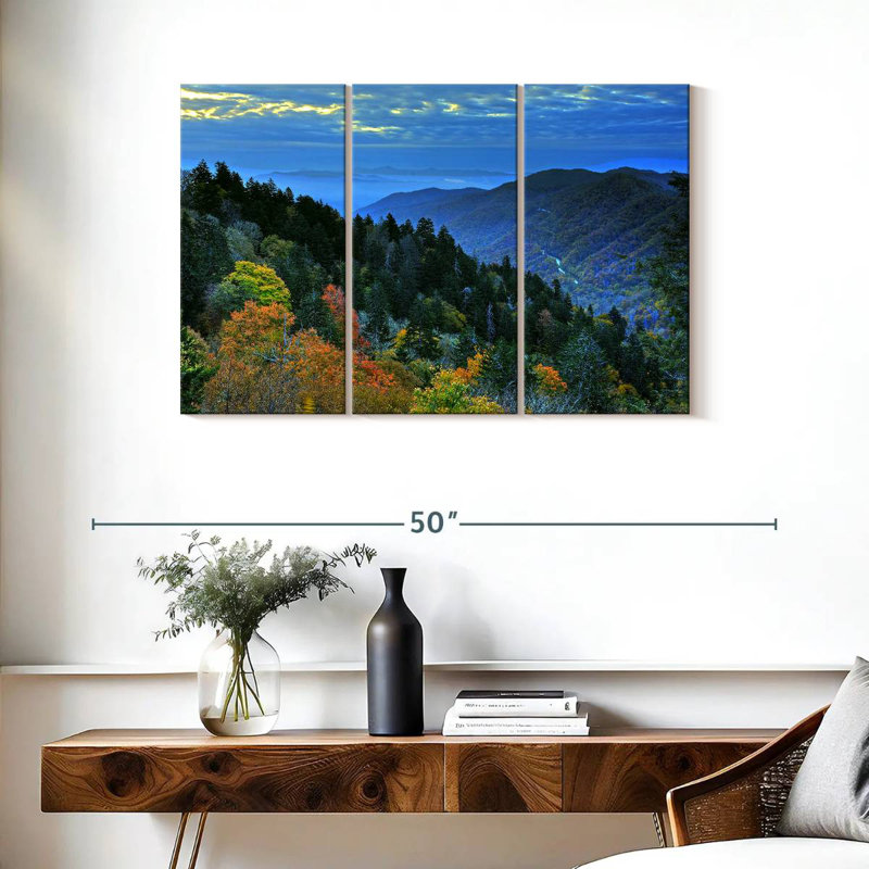 Alvord Newfound Gap Scenery, 24" H x 38" W