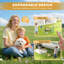 Pet Playpen Dog Puppy Metal Rabbit Run Crate Fence Kennel with Door