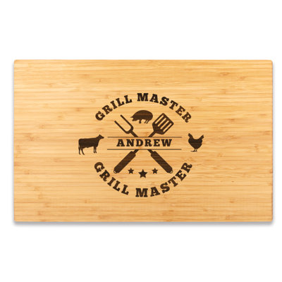 Koyal Wholesale Bamboo Laser Engraved Cutting Board