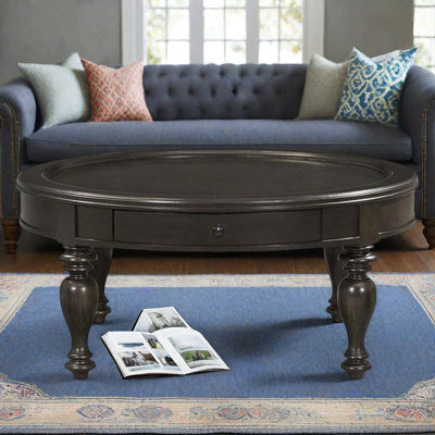 Table basse ronde American Vintage