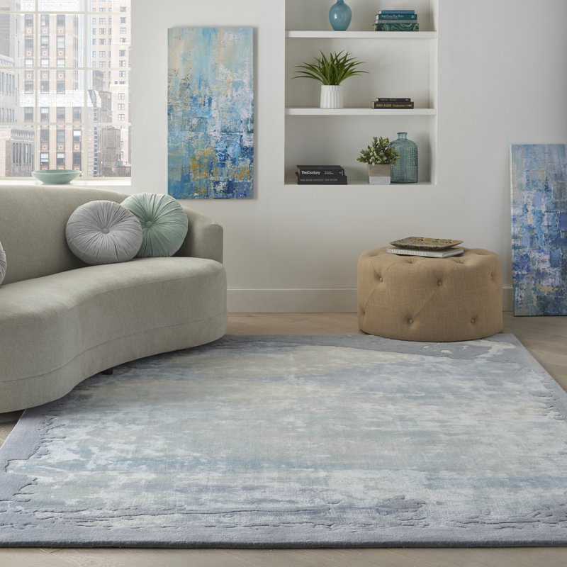 Abstract Flatweave 168cm X 226cm Area Rug