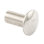 Prime-Line Unslotted Barrel Nut,10-24 X 1/2"