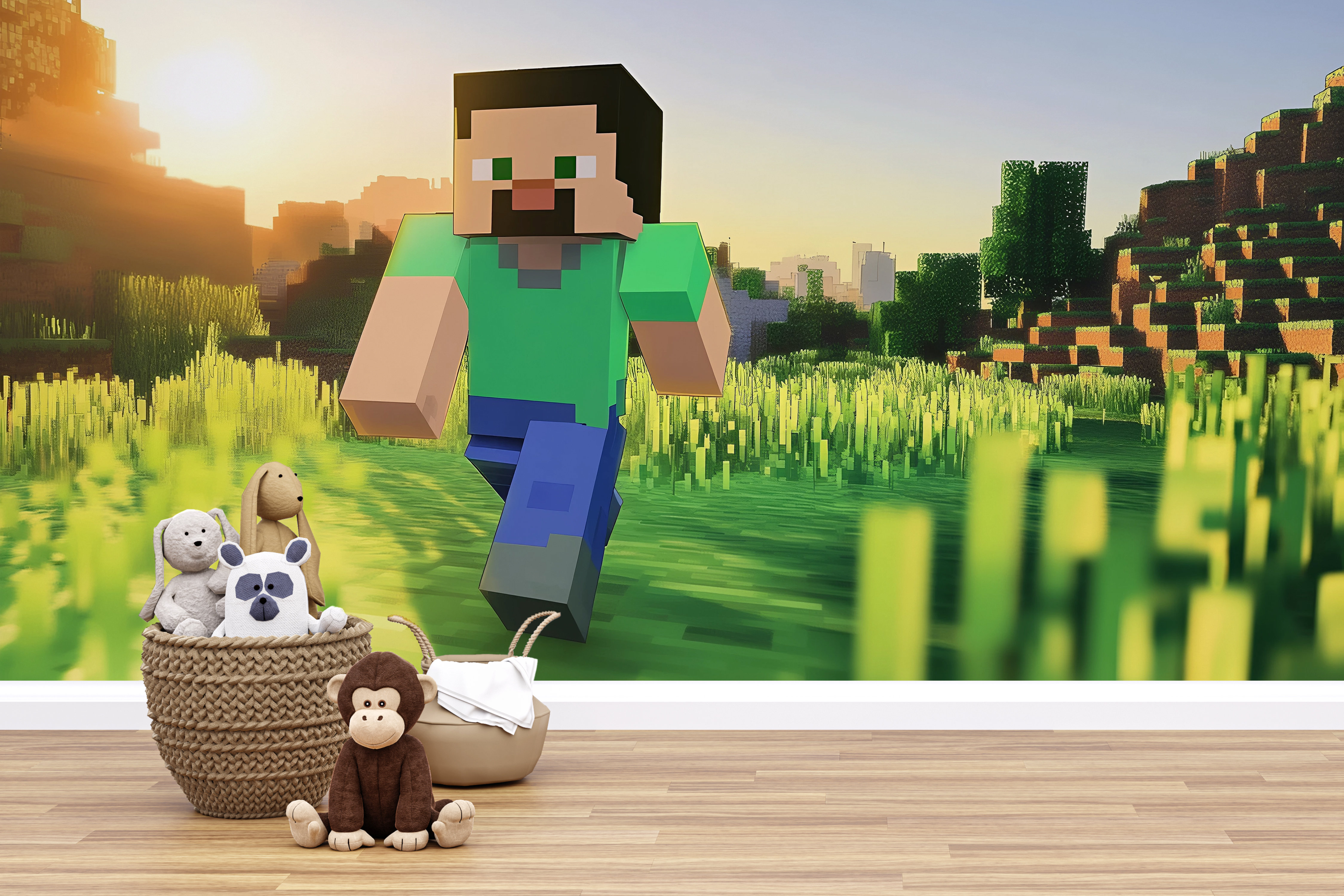 minecraft steve wallpaper hd