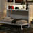 Bed Twin Xl With Desk, Led & . White Color. Produced Utilizing Solid Wood And For A Versatile Home Office Or Guest Room Size Lights, White. Composed Using