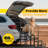 5 Steps Rv Steps With 2 Handrails, Non-slip Hot Tub Steps, Mobile Home Stairs With Non-skid Tapes, Outdoor Steps For Spa Pool, Camper, Travel Trailers, Porch