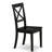 7 Piece Dining Room Table Set Consist of a Rectangle Kitchen Table with Butterfly Leaf and 6 Dining Chairs, Black
