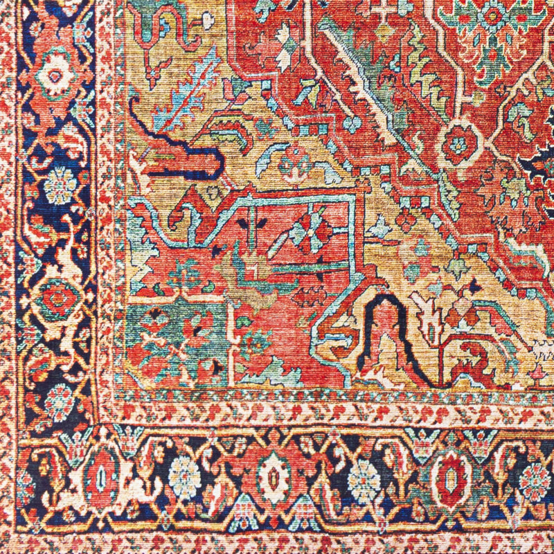 Fleckenstein Oriental Rust Area Rug, Rectangle 3'6" x 5'6"