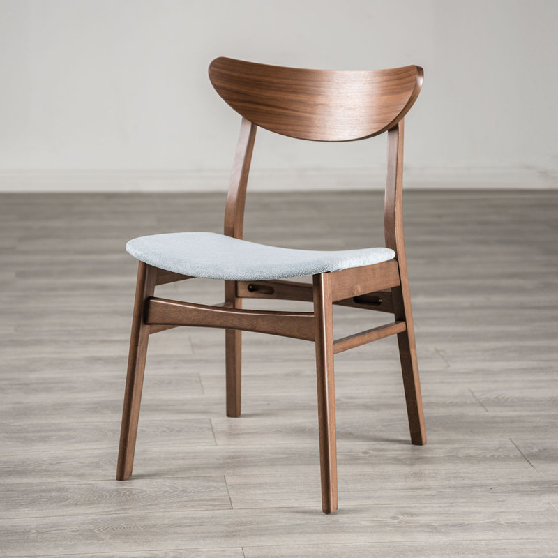 Chaise d'appoint Mid-Century moderne 2 pièces