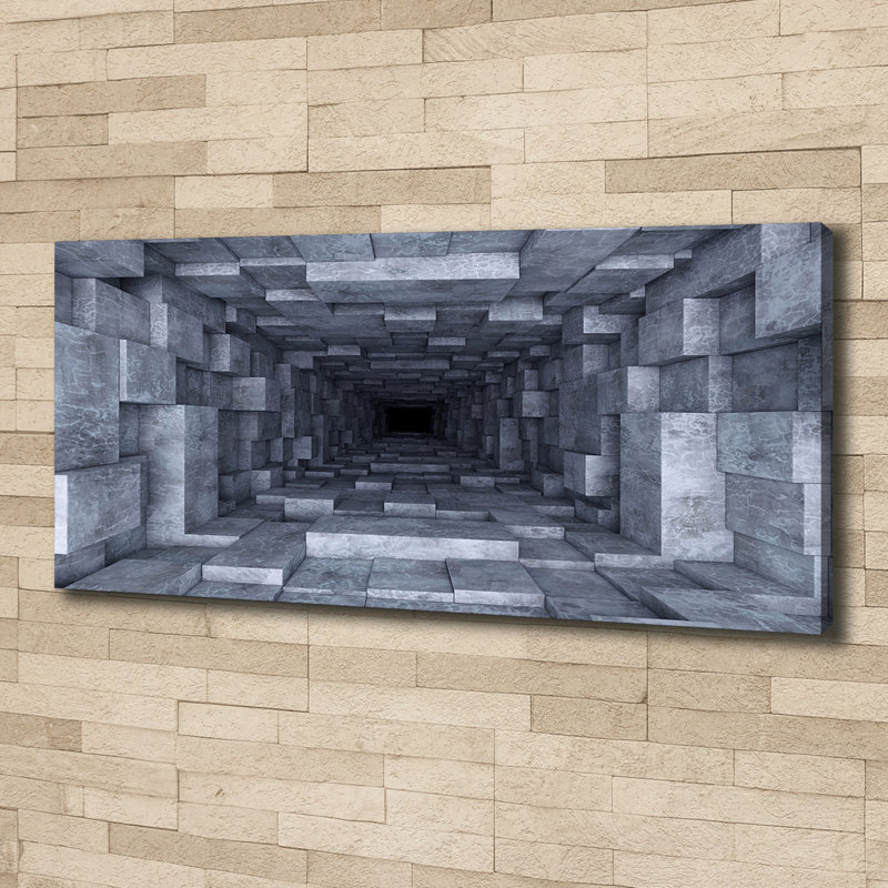 Tunnel 1 Piece Wrapped Canvas Wall Art