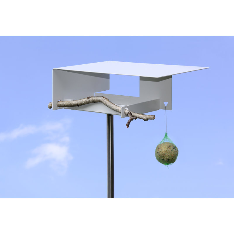 Metal Pole Decorative Bird Feeder