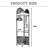 Corner Coat Rack With Storage Shelf And Basket, Freestanding Metal Hall Tree With Hooks For Entryway, Bedroom, Living Room - Space Saving Design