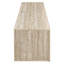 Terra 71" Wall-Mounted TV Stand In Travertine