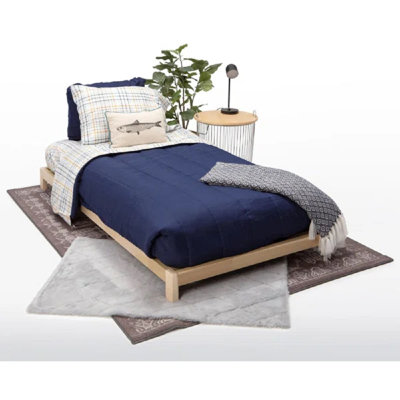 Earby Solid Wood Platform Bed