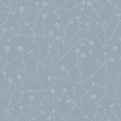 Keyes Floral Wallpaper
