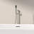1 Handle Clawfoot Tub Faucet with Diverter-93644685