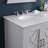 Conjetta 62"W x 22"D Bath Vanity in  with  Marble Vanity Top and  Basin-1788824384