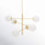 Alison 6 Light Metal Dimmable Chandelier