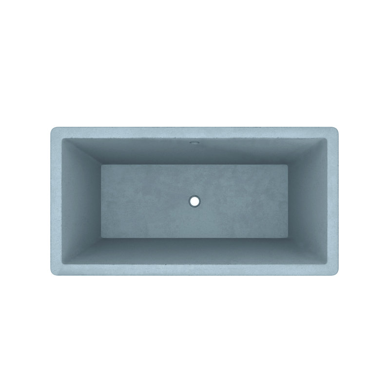 Mendocino 66 in. L Freestanding Soaking Tub, Ocean