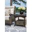 Davenport Outdoor Side Table w/ Bluestone Top
