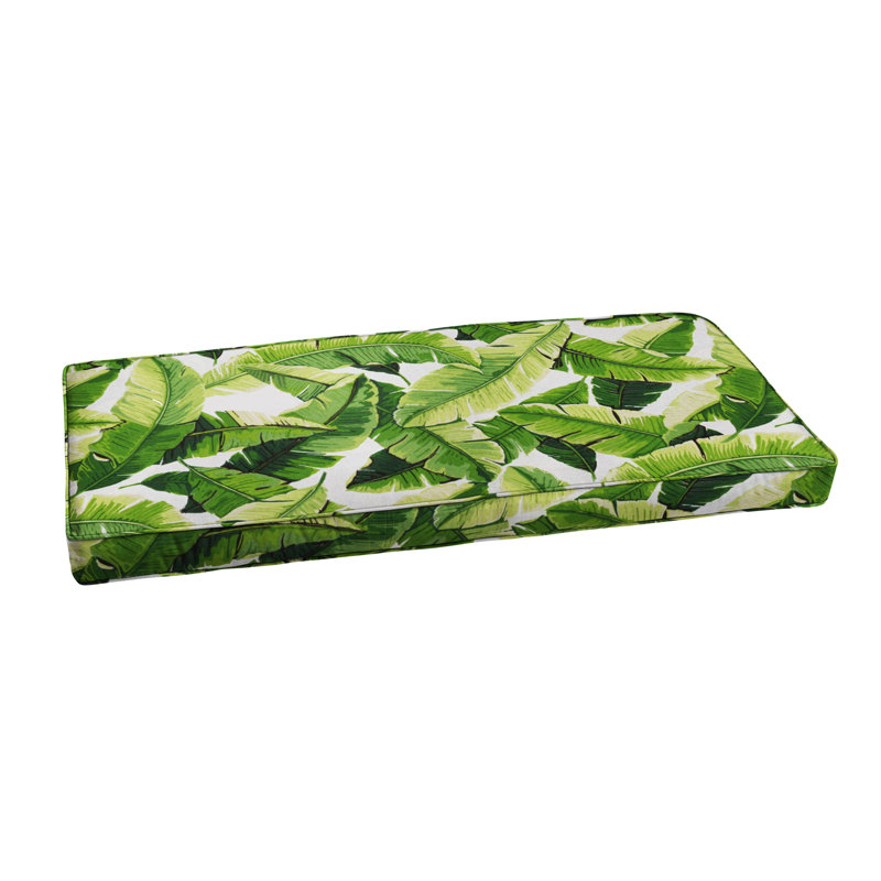Coussin de banc d'intérieur/d'extérieur, H 2 po x l 42 po x P 20 po