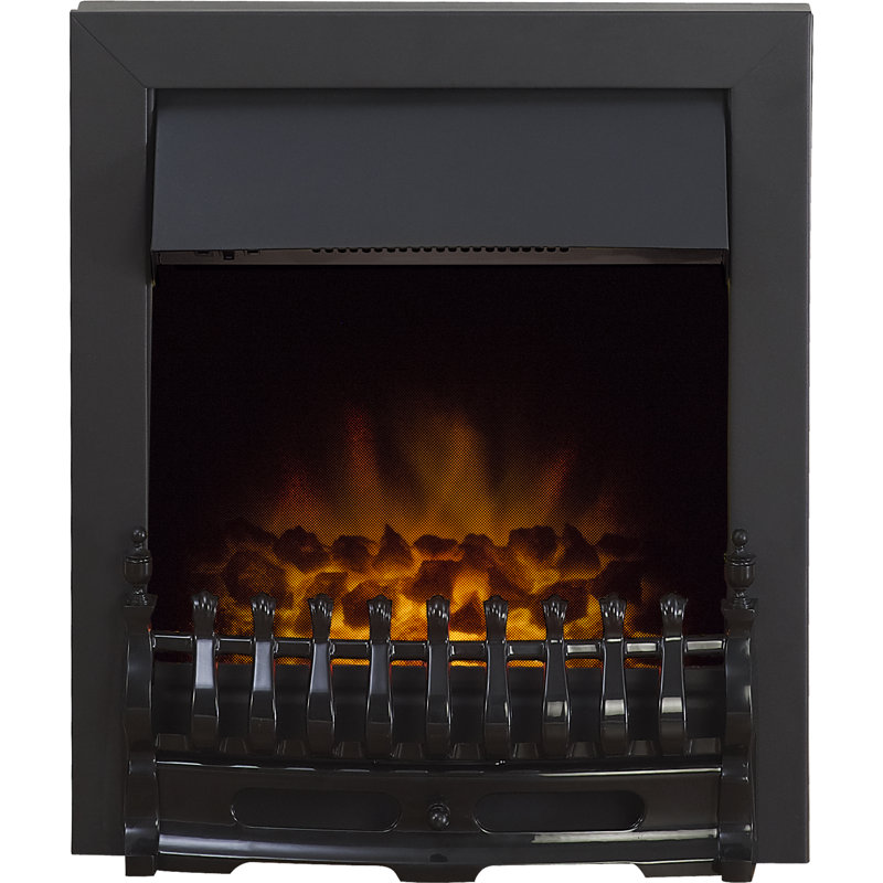 Blenheim Adam 50.7 cm W Fireplace Insert with 6824.28 BTU, Black