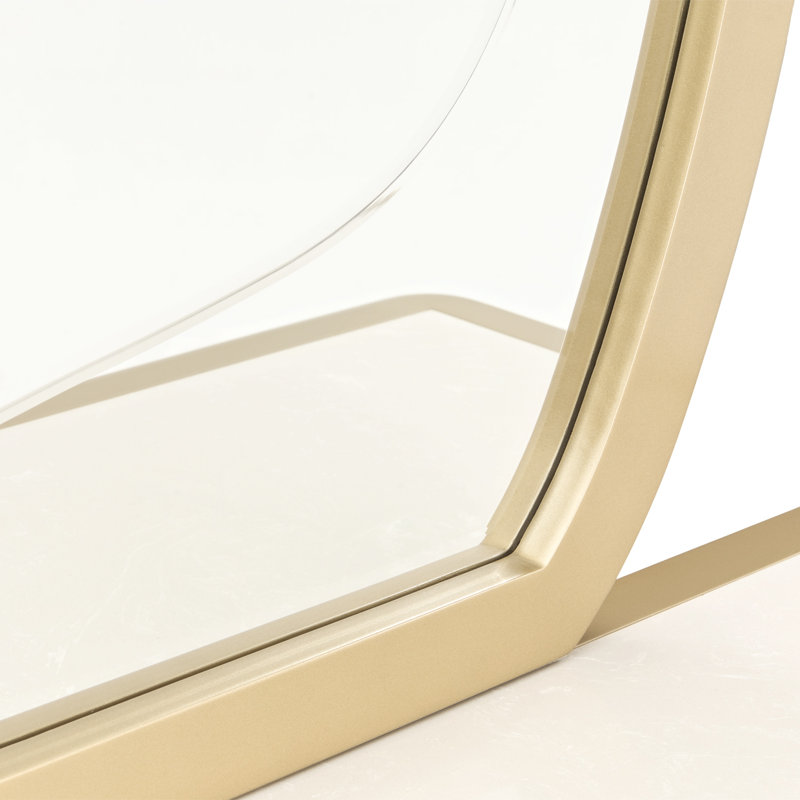 La Terrazza Dresser With Mirror - Creamy Pearl