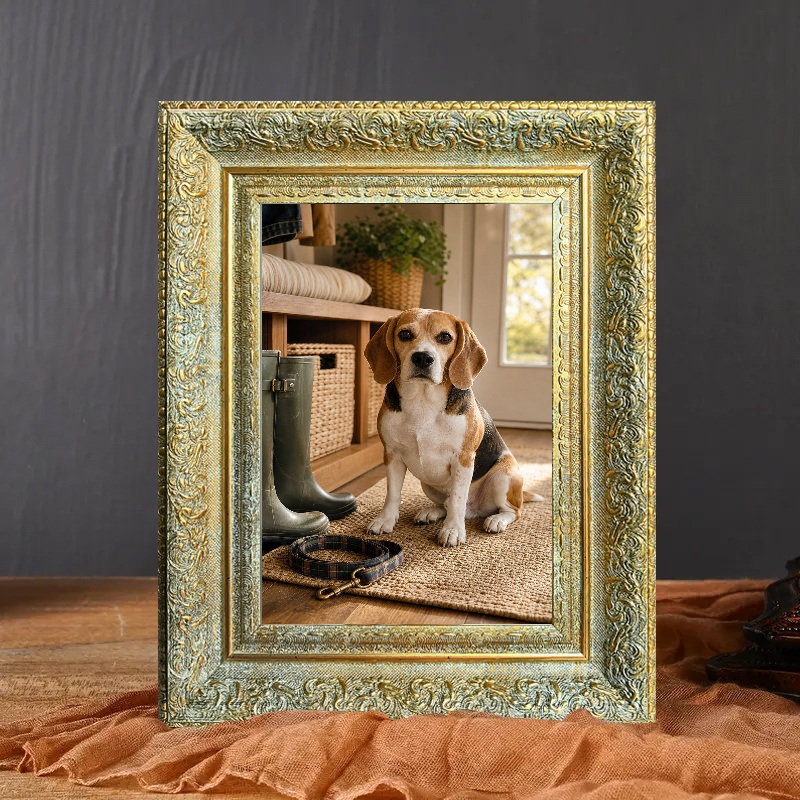 Cadre photo 3 pièces 8 "x 10" Antique Gold, Antique Gold, 3, 8" W x 10" H