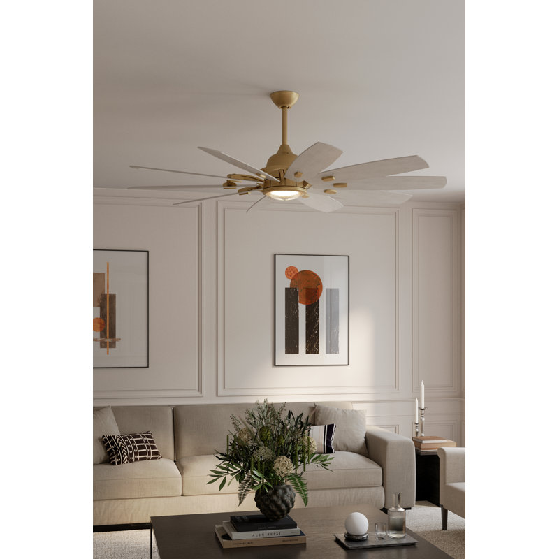 Barn 65" 5CCT LED Smart Ceiling Fan