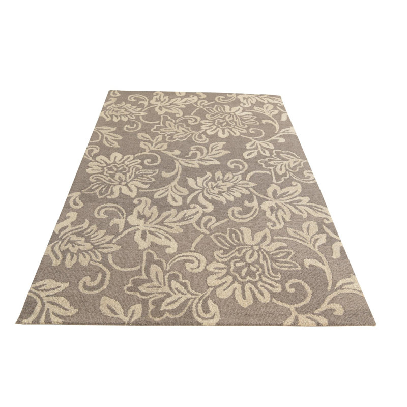 Tapis taupe 5 x 8 po