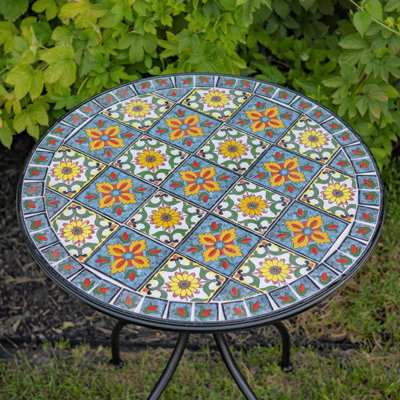 Sydney II Three Piece Mosaic Bistro Set