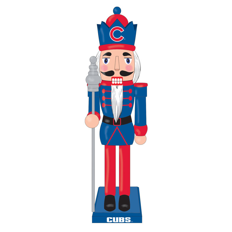 Chicago Cubs Nutcracker Statue