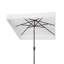 Parasol de marché carré 7,5 pi Keesee-2142132753